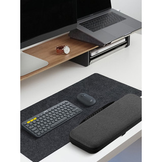 Geekria Thích Hợp Cho Logitech PEBBLE 2 COMBO Bàn Phím Và Bộ Chuột Bàn Phím Túi Bảo Quản Chống Bụi Và Chịu Áp Lực