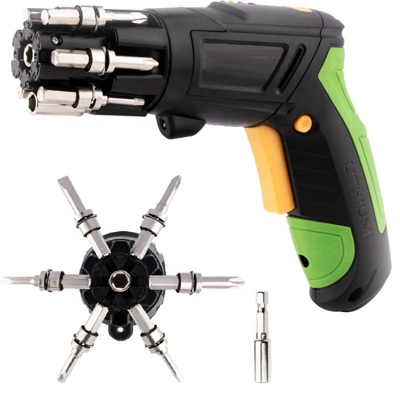 Đa Chức Năng 6 Trong 1 Pin Sạc Không Dây Mini Electric Screwdriver Set ...
