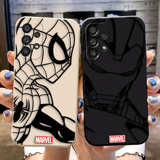 Ốp Điện Thoại Marvel Iron Man Người Nhện Cho Samsung A22 A23 A24 A25 A26 A30A31 A32 A33 A35 A34 A42 A50 A51 A52 A53 A54 A55 A56 A71 A72 A73 Ốp Điện Thoại TPU