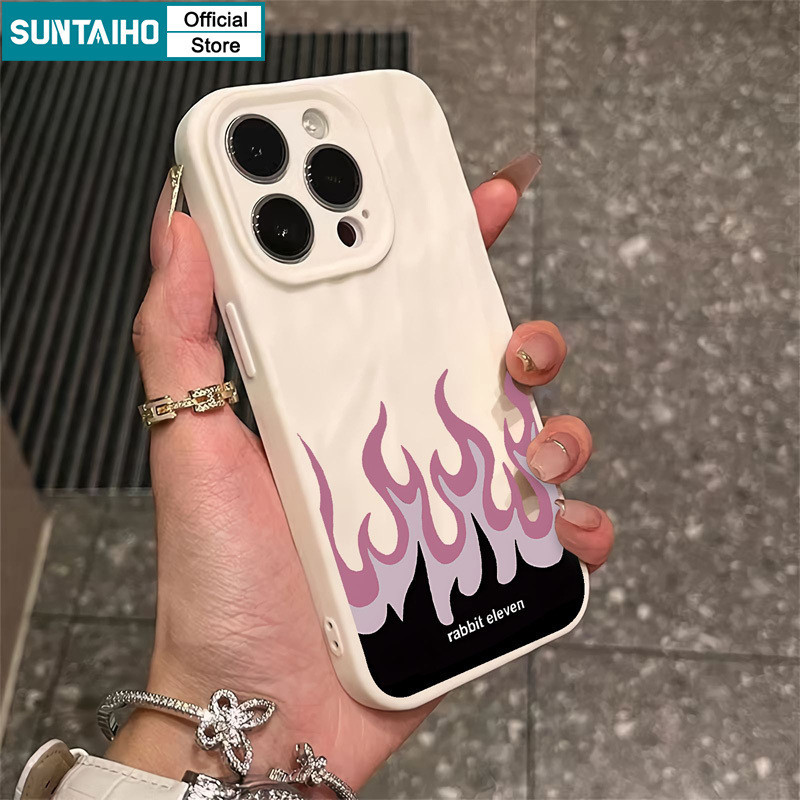 Ốp Lưng iPhone Suntaiho Họa Tiết Ngọn Lửa 2