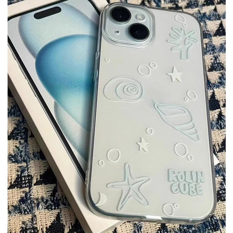 Ốp Điện Thoại Trong Suốt Tàu Ngầm Xanh Thời Trang Cho IPhone 11 15 16 ...