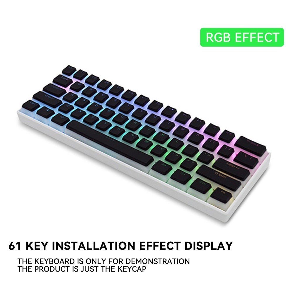 Mô tả Pbt Pudding Trọn Bộ Keycaps Thích Hợp Cho Royal Kludge Tất Cả Các Bàn Phím, Tất Cả Trong Nhiều Màu Tự Làm - 2