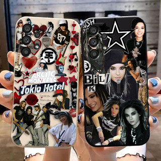 Ốp Điện Thoại Singer Tokio Khách Sạn Bill Tom Kaulitz Cho Samsung NOTE 20 10 A21S A20S A16 A15 A14 A13 A12 A06 A05 A05S A04E A04 A03S A03 M16 M33 M53 F06 Ốp Lưng TPU Điện Thoại Di Động