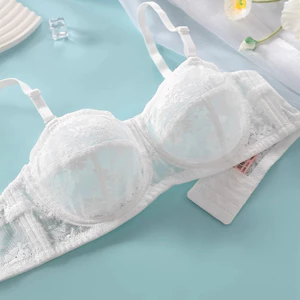 Không có miếng bọt biển Đồ lót siêu mỏng dành cho nữ Vòng thép mềm Cô gái trẻ Push Up Bra Đồ lót Bralette nữ