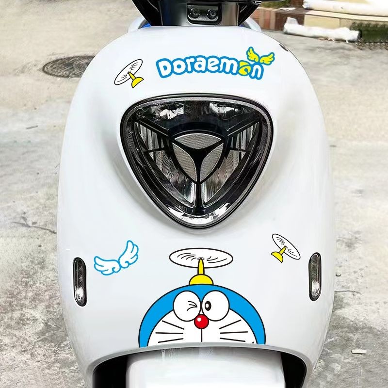 Miếng Dán Xe Ô Tô Yadi Maverick Emma Xe Máy Và Xe Máy Điện Miếng Dán Cơ Thể Trầy Xước Bao Đôrêmon Tay Trang Trí Miếng Dán