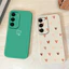 Dành Cho Tecno Spark 40 Pro Plus Ốp Điện Thoại Hoa Văn Trái Tim Tình Yêu Bảo Vệ Camera Vỏ Chống Sốc Mềm Mịn Silicon Lỏng Vỏ Nhẹ