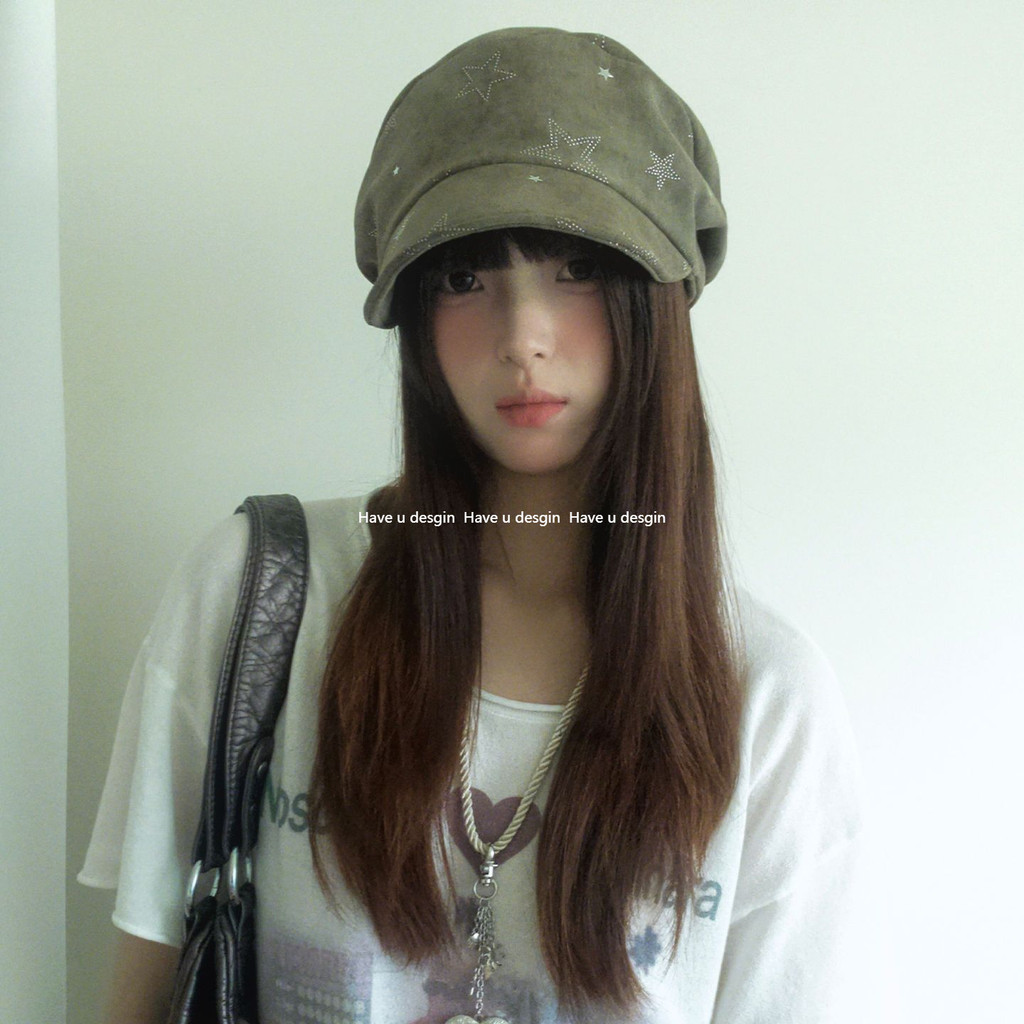 Beret Nữ Phù Hợp Mọi Dịp, Style Retro Thiên Niên Kỷ Star