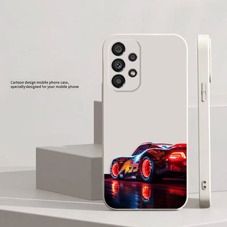 Ốp Điện Thoại Hoạt Hình Lightning McQueen Cho Samsung NOTE 20 10 A21S A20S A16 A15 A14 A13 A12 A06 A05 A05S A04E A04 A03S A03 M16 M33 M53 F06 Ốp Điện Thoại TPU