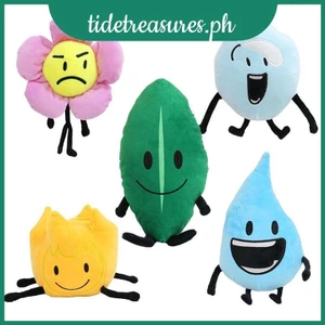 Cho Dream Islandplush Đồ Chơi Đồ Chơi Lá Lửa Hoa Khối Giọt Nước Bong Bóng Sang Trọng Gối Búp Bê Trẻ Em Trẻ Em Bfdi Plushie Firey Sang Trọng Firey