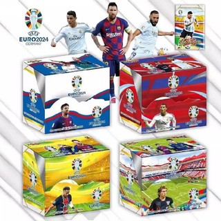 Star Football Ultimate Cards Cúp Châu Âu Messi Neymar Ronaldo Deck Card Sưu tập