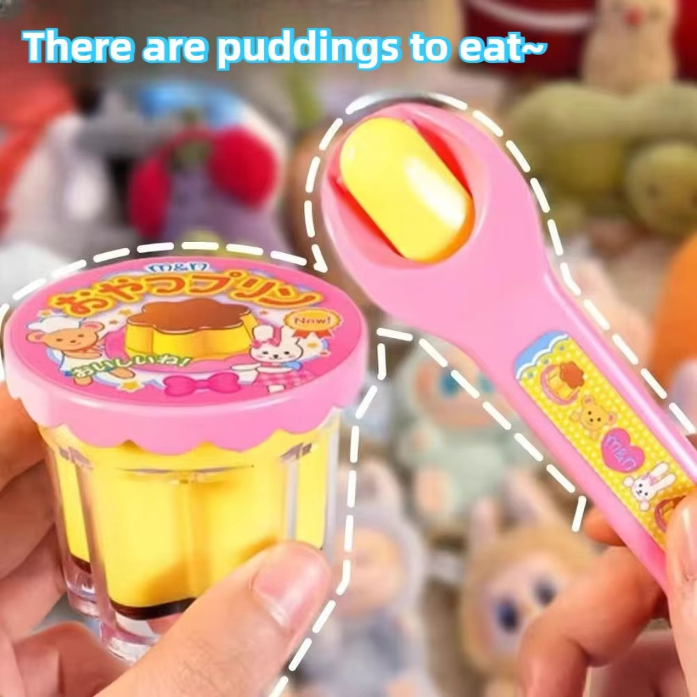 2 Bộ Nóng DIY Thực Phẩm Bánh Pudding Đồ Chơi Sáng Tạo Để Bàn Trang Trí Dễ Thương Thạch Hồng Dâu Bộ Đồ Trang Trí Mô Hình Cho Trẻ Em Quà Tặng