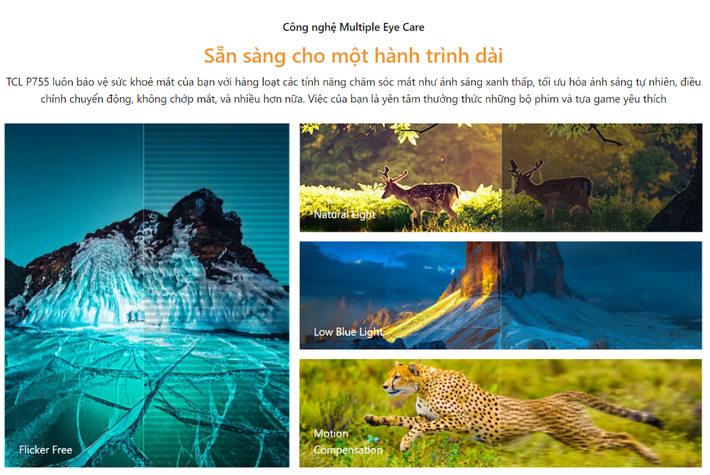 Mô tả Google Tivi TCL 4K 43P755 TV 43 Inch P755 - 6