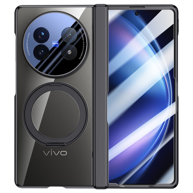 Ốp lưng cho Vivo XFold5 ⭐Vỏ điện thoại PC gấp⭐ Giá đỡ Giá đỡ Tấm bảo vệ màn hình Bản lề Vỏ chống sốc VivoXgold5 X Fold5 Fold 5