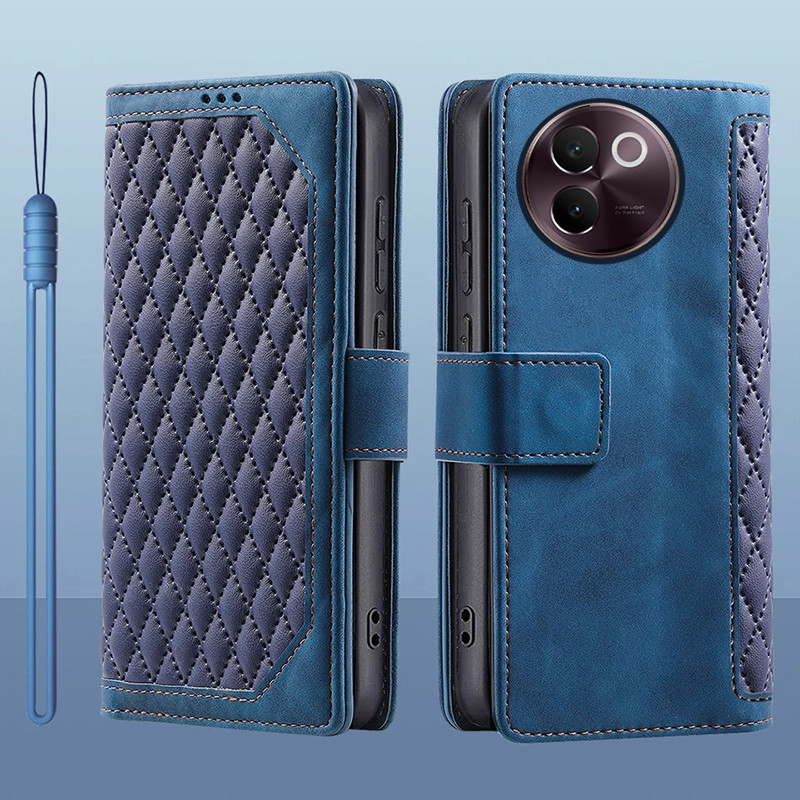 Dành Cho Vivo V30e 5G Lật Da Đựng Thẻ Sách Ví Đứng Bảo Vệ Toàn Diện Cho Vivo V30e 5G Vỏ Điện Thoại