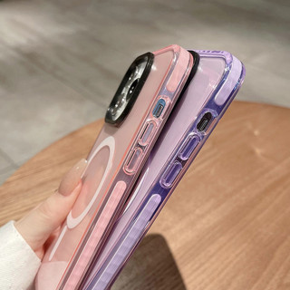 Retro Florals Time Không Dây Từ Tính Ốp Lưng Sạc Tương Thích Cho IPhone11 12 13 14 15 16 Pro Max Cover 16 PLUS Silicon Mềm Trong Suốt Ốp Lưng Chống Sốc