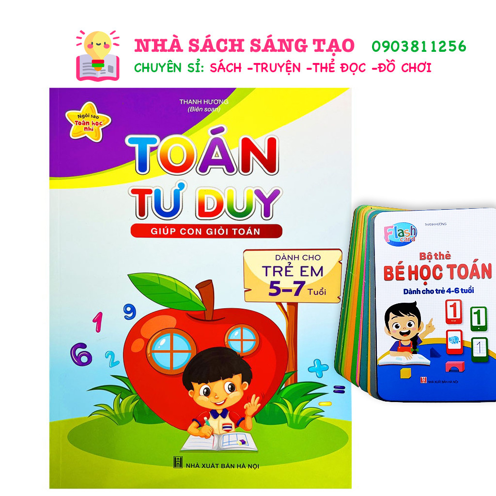 Mô tả Sách - Toán Tư Duy Cho Trẻ Từ 5-7 Tuổi - Toán Cho Bé - 1