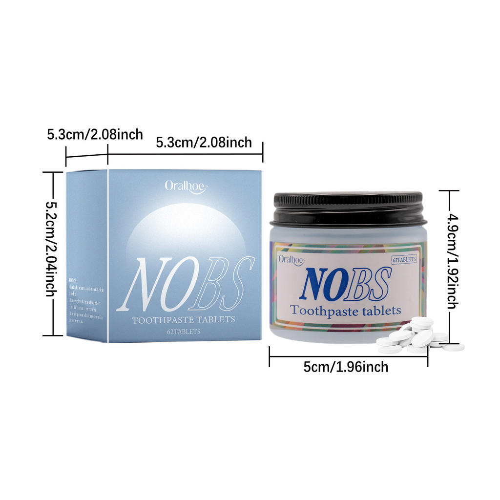 Nobs Toothpaste Tablets Toothpaste Tablets Oral Cleaning Care ...