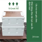 Bộ bàn ghế cắm trại gấp gọn hợp kim nhôm ngoài trời du lịch SIZE 90CM bàn gấp gọn di động Bàn dã ngoại Bộ ghế cắm trại — ảnh 4
