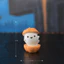 Bức tượng thỏ nhựa hoạt hình Halloween thú vị cho người trồng cây mọng nước và khu vườn Mini