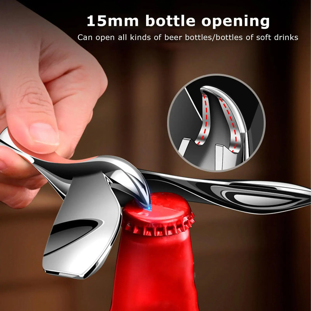2 Chiếc Mới Sáng Tạo Xoay Cân Bằng Tumbler Chim Dụng Cụ Mở Chai Chim Bay Dụng Cụ Mở Chai Hợp Kim Bia Cho Thanh Nhà Bếp Tiệc Gia Đình Tiện Ích