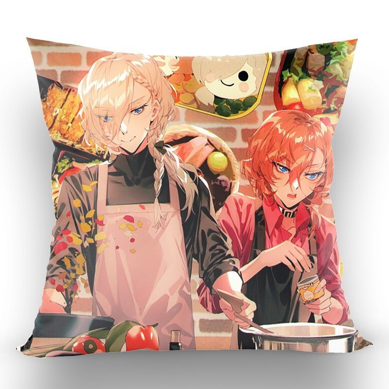 Gối Bungo Đi Lạc Chó Nakahara Chuuya Dazai osamu Ryunosuke Akutagawa Bungo Đi Lạc Chó Gối Con Người Loại osamu Nakajima Anime Ngoại Vi Đệm Nam Nữ Trường Quà Tặng Sinh Nhật