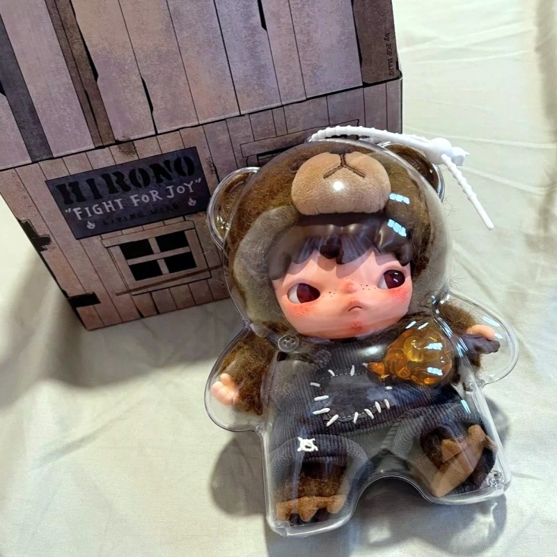 2 Chiếc Hộp Đựng Búp Bê Di Động Cho Hirono Living Wild Doll Chống Thấm Nước Chống Bụi Vỏ Lulupig HD Hộp Bảo Vệ Trong Suốt (Không Có Búp Bê)
