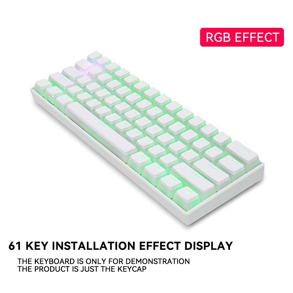 Mô tả Pbt Pudding Trọn Bộ Keycaps Thích Hợp Cho Royal Kludge Tất Cả Các Bàn Phím, Tất Cả Trong Nhiều Màu Tự Làm - 3