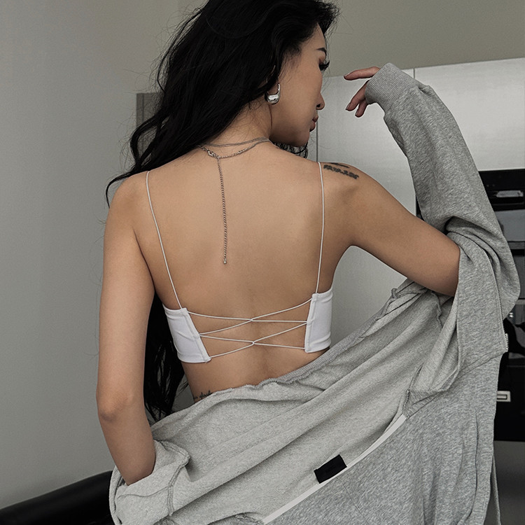 Dây đeo nhỏ Đồ lót nữ liền mạch Áo ngực không dây mềm