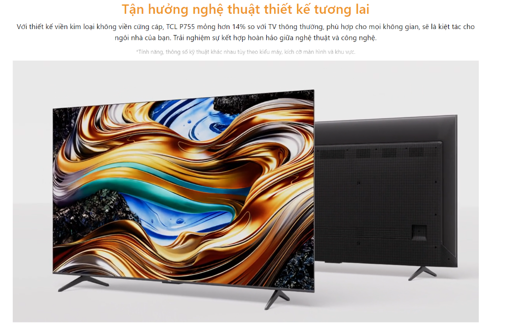 Mô tả Google Tivi TCL 4K 120Hz 55P755 PRO TV 55 Inch P755 - 5