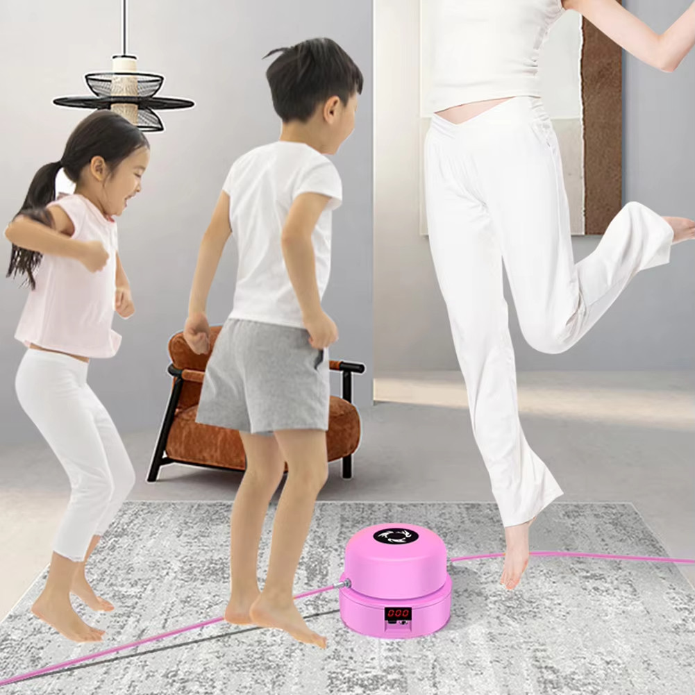 Máy nhảy dây điện tử cho trẻ em và gia đình - Trò chơi tương tác ngoài trời