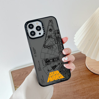 Ốp lưng STAR WARS Warship Tương thích cho IPhone 11 14 15 16 Pro Max 12 13 Mini Cover X XR XS Max Silicone Mềm Clear SE 2022 6 7 8 Plus Vỏ chống sốc