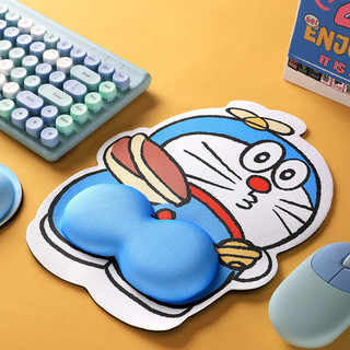 Blue Fat Cat BUTT Mouse Pad + Bộ bàn phím Miếng đệm cổ tay chuột + Bộ bàn phím hỗ trợ