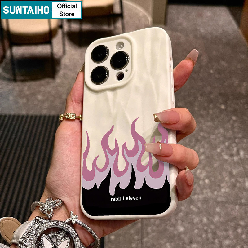 Ốp Lưng iPhone Suntaiho Họa Tiết Ngọn Lửa 4