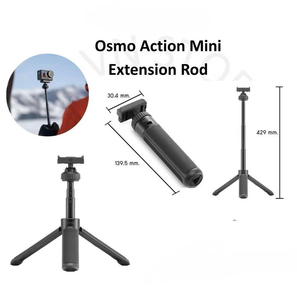 Gậy chụp ảnh chống rung cầm tay kéo dài cho DJI Osmo Action Mini