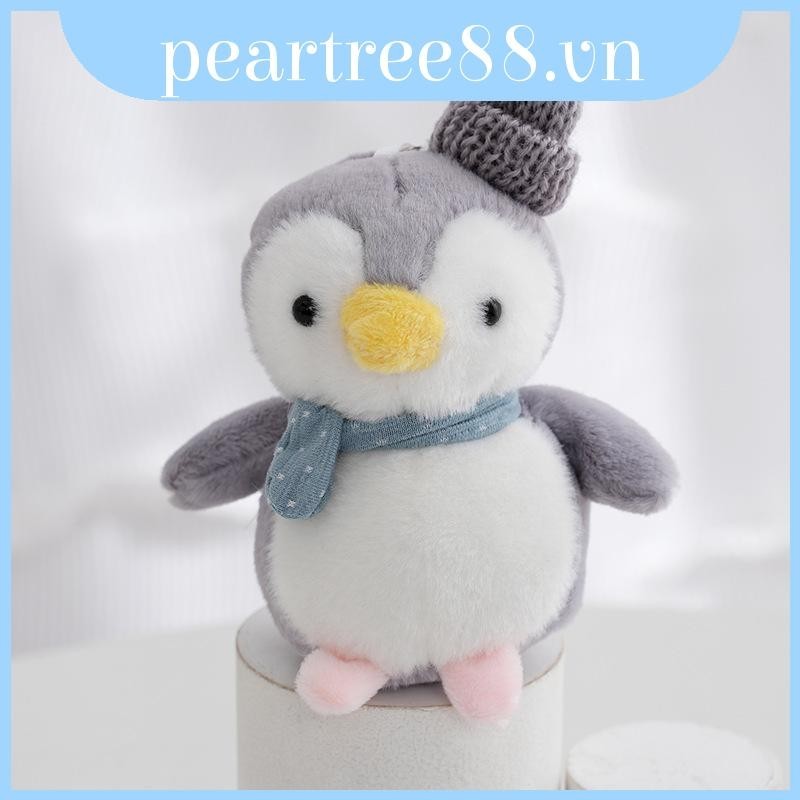 Móc treo ba lô sang trọng thú vị Penguin Vòng chìa khóa đáng yêu Mềm mại và cẩn thận