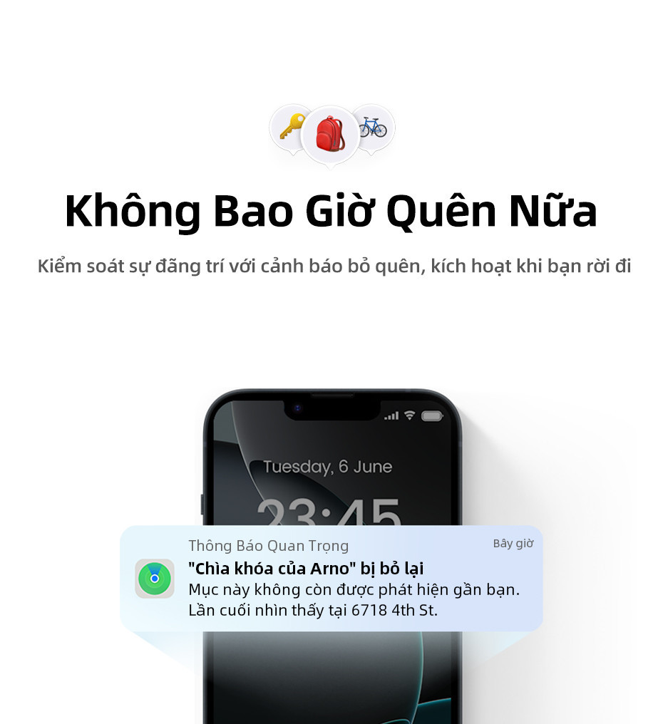 Ugreen Thẻ Thông Minh Định Vị Thông Minh Chống Mất Bluetooth5.0 Finder Airtag Theo Dõi Finder Định Vị cho iPhone 18 PM – ảnh mô tả chi tiết 4