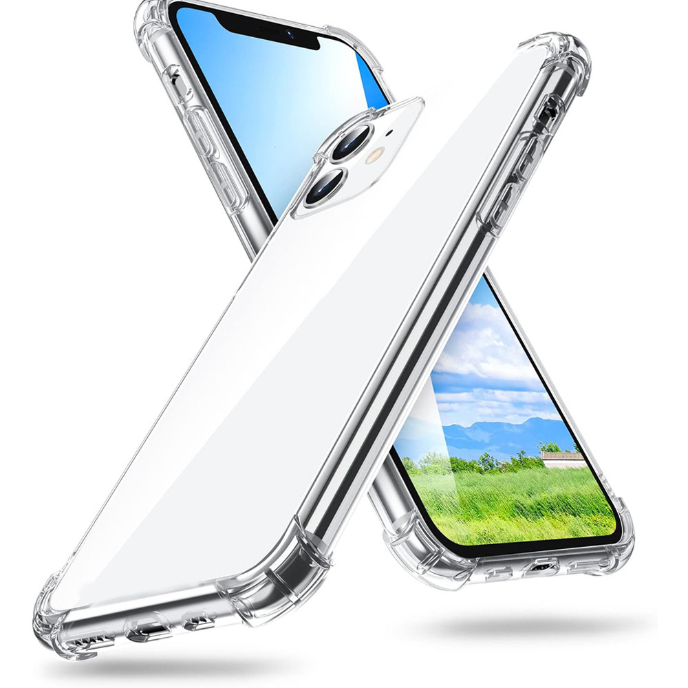 Ốp lưng cho iphone x xr xs max Vỏ mềm silicon chống rơi trong suốt Vỏ điện thoại TPU