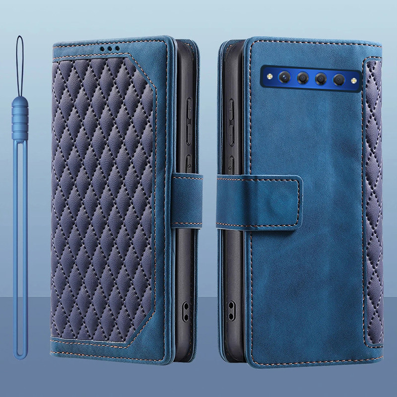 Dành Cho TCL 10 Pro T799B T799H Da Lật Đựng Thẻ Sách Ví Đứng Bảo Vệ Toàn Diện Ốp Lưng Cho TCL 10 Plus T782H Vỏ Điện Thoại