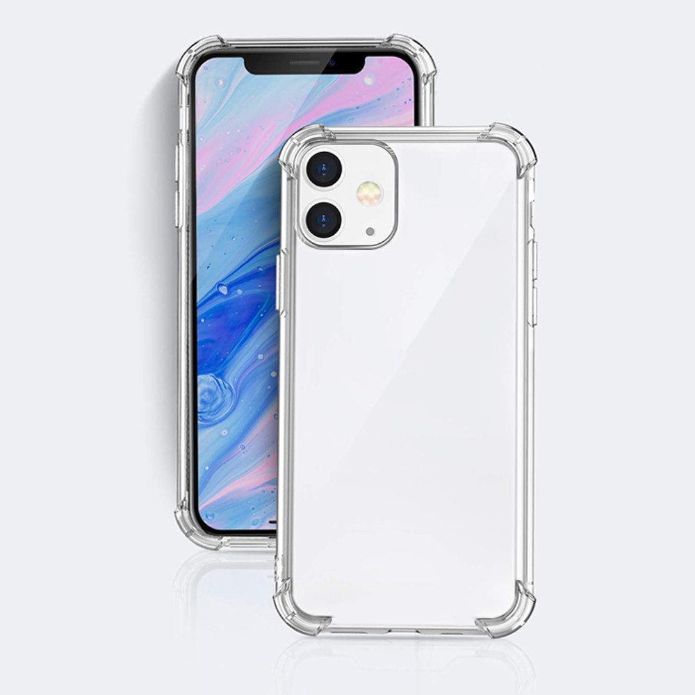 Ốp lưng cho iphone x xr xs max Vỏ mềm silicon chống rơi trong suốt Vỏ điện thoại TPU