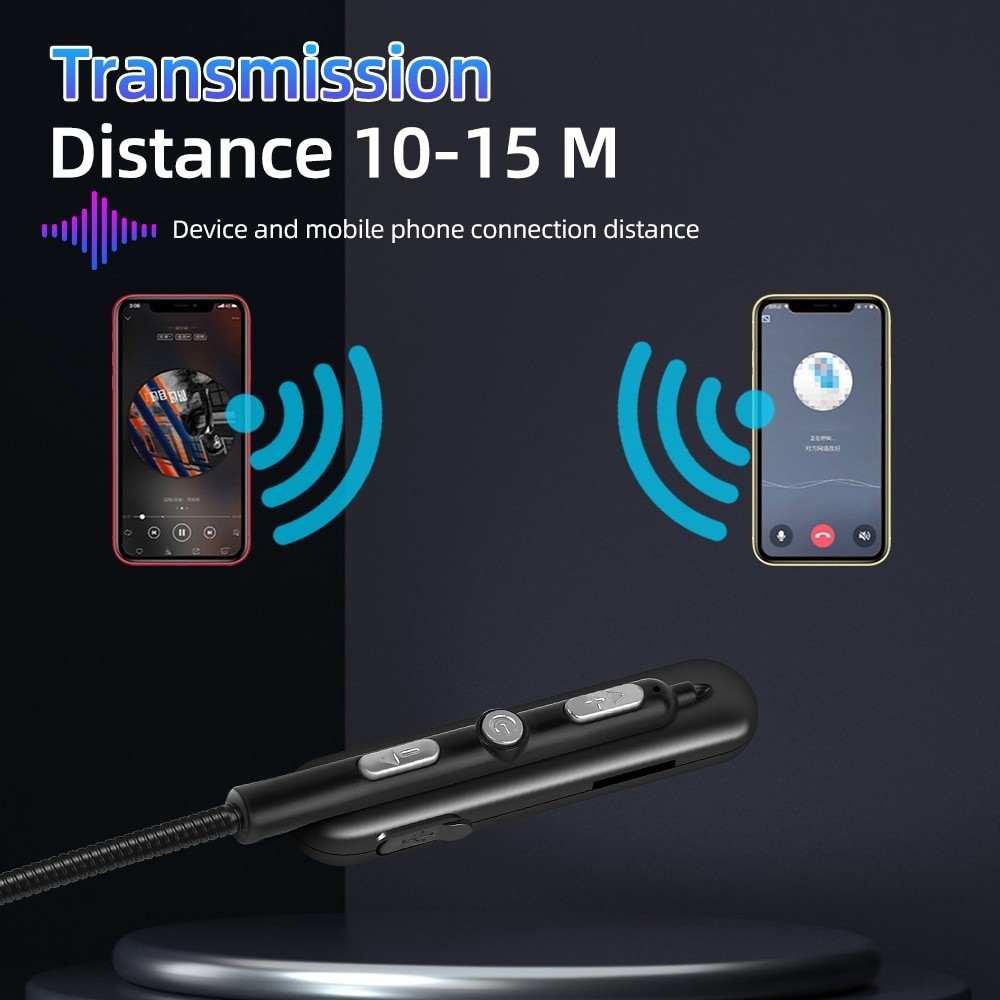 Tai nghe cưỡi ngựa không dây BT5.0 Tai nghe mũ bảo hiểm xe máy Bluetooth Chống nhiễu