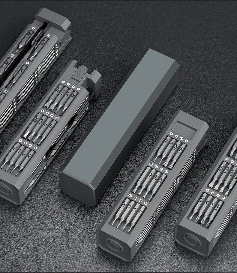 Mô tả Bộ tuốc nơ vít từ tính mô-men xoắn cao đa chức năng EVEBOT 44In1 / 25in1, Bộ tuốc nơ vít chính xác, Bộ công cụ sửa chữa cho máy tính xách tay, máy tính, điện thoại, Macbook, kính, đồng hồ, kính râm - 3