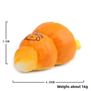 Bức tượng nhựa thực phẩm nhỏ có bánh Pudding Pompompurin hoạt hình cho lễ hội và quà tặng sử dụng