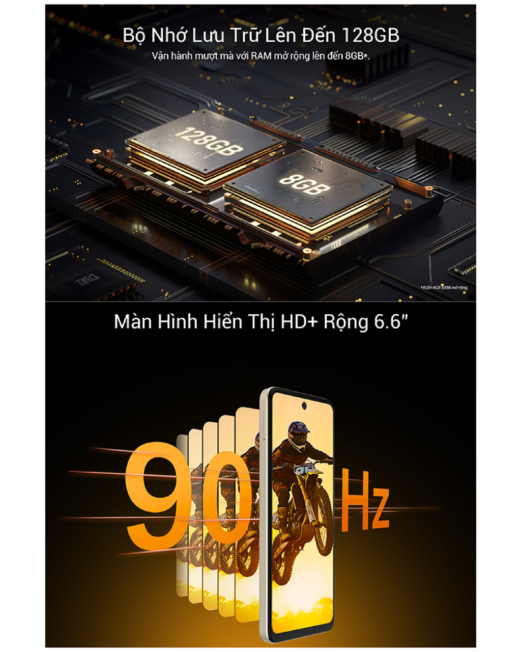 Mô tả Điện thoại Nubia Music NFC 8(4+4)/128GB | 6.6" HD+ 90Hz - Hàng chính hãng - 5