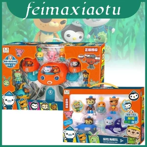Xác Thực Thuyền Trưởng Octonauts Barnacles Peso Kwazii Sang Trọng Tượng Nhỏ Bộ Quà Tặng Bé Trai