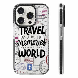 Du Lịch Vòng Quanh Thế Giới Ốp Lưng Sạc Từ Tính Không Dây Tương Thích Cho IPhone11 12 13 14 15 16ProMax Cover 16PLUS Silicon Mềm Trong Suốt Ốp Lưng Chống Sốc