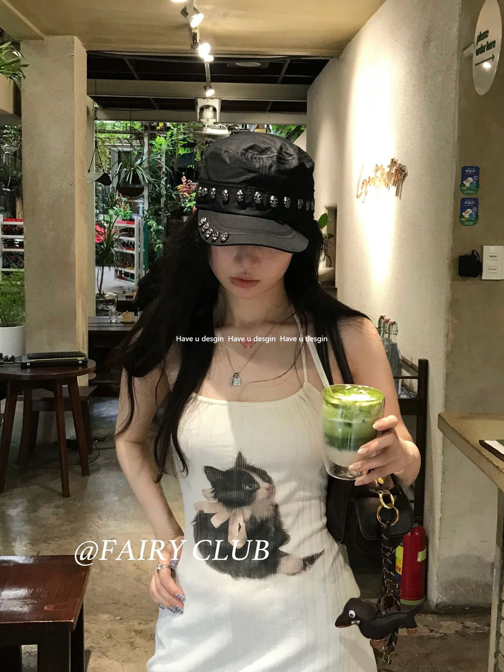 Mũ bóng chày phong cách Hàn Quốc, đục khoét rivet đầu phẳng xương, thời trang đường phố