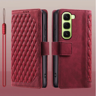 Dành Cho Infinix Hot 60i 60 5G + X6726 X6728 Ví Có Hộp Đựng Thẻ Đế Da Lật Từ Tính Bảo Vệ Chống Sốc Cho Infinix Hot 60i / X6728 / Hot 60 5G + / X6726