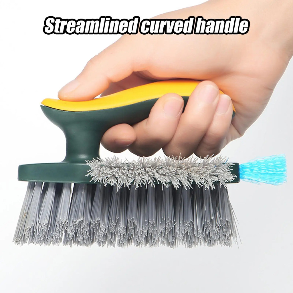 2 Chiếc Crevice Cửa Trượt Theo Dõi Bàn Chải Đa Năng Cầm Tay Công Thái Bàn Chải Cho Tầng Bếp Tủ Lạnh Bồn Rửa Lỗ Thông Hơi Dụng Cụ Vệ Sinh Nhà