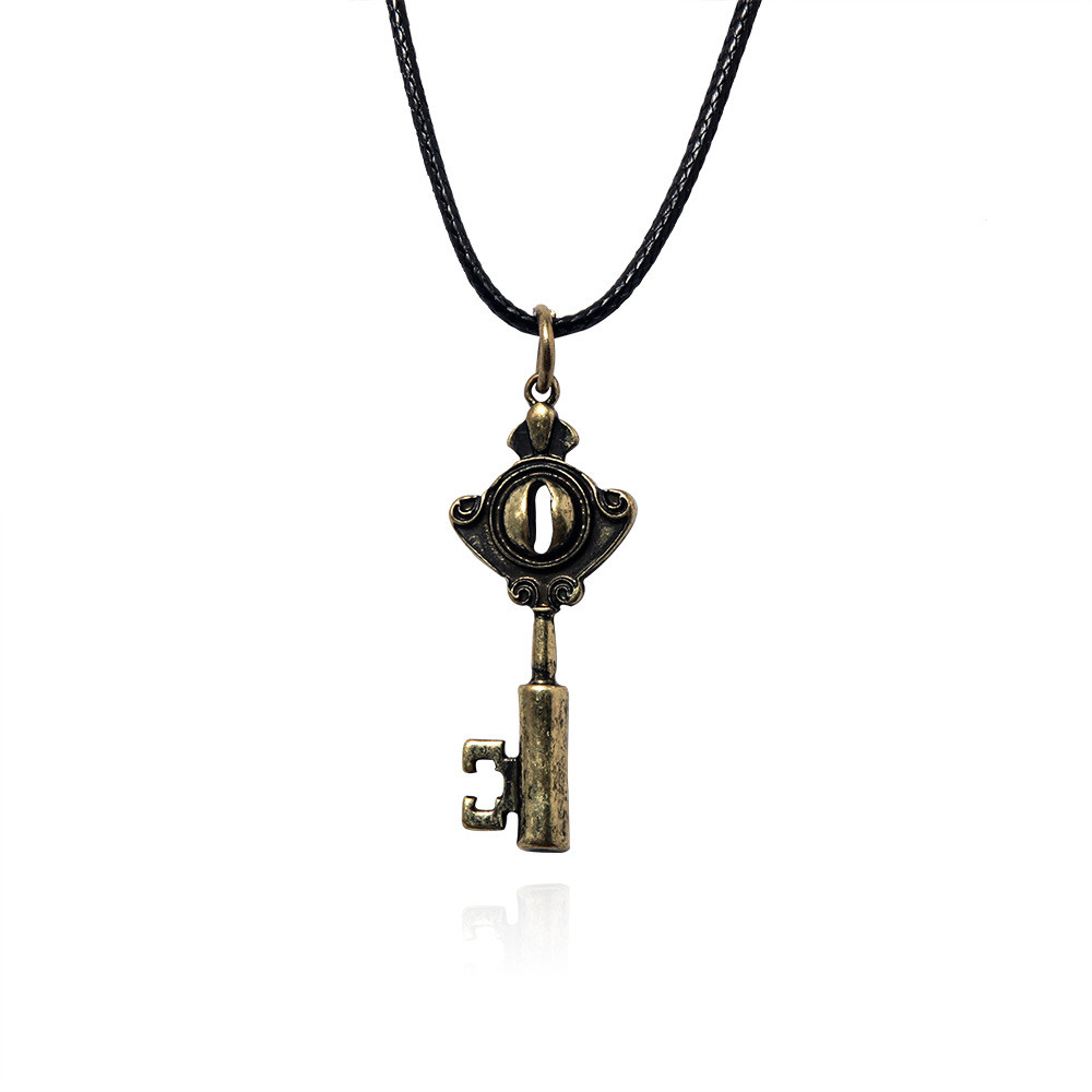 The Owl House Vintage Eye Key Design Vòng cổ mặt dây chuyền hợp kim dành cho người hâm mộ và người sưu tập
