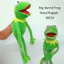 Con rối tay sang trọng Kermit 60cm dễ thương tuyệt vời cho trẻ em Giáng sinh và kể chuyện